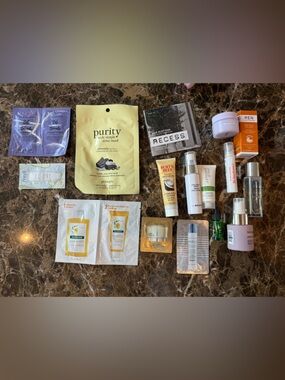 Skincare & Beauty Sample Lot - Mixed Brands